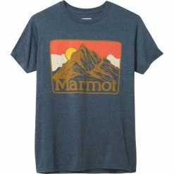 Promo 😍 Marmot Mountain Peaks Short Sleeve T 👚 Shirt Men's ✔️ 10 Promo 😍 Marmot Mountain Peaks Short Sleeve T 👚 Shirt Men's ✔️ -Hot Sale Marmot Store NAVHEA 1