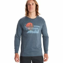 Best Sale 🔥 Marmot Freestyle Long Sleeve T 👚 Shirt Men's 🧨