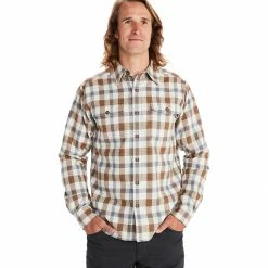 Best deal 🤩 Marmot Movatn Heavyweight Long Sleeve Flannel 👕 Shirt Men's 🎉