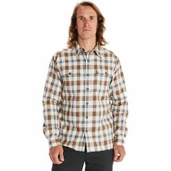 Best deal 🤩 Marmot Movatn Heavyweight Long Sleeve Flannel 👕 Shirt Men's 🎉 -Hot Sale Marmot Store PAP D2